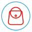 Bag Icon, bag,accessory