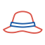 Women's Hat Icon, accessory,hat
