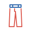 Women's Trousers Icon, trousers,women's clothing