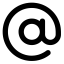 At - Sign Icon, at - sign,email,symbol