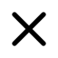 X Icon, cancel,close,x