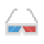 3D Glasses Icon, 3D glasses,cinema,viewing