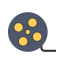 Film Reel Icon, film,film reel,movie