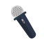 Mic with Wire Icon, audio,mic with wire,microphone