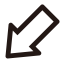 Bottom - Left Arrow 1 Icon, arrow,bottom - left