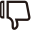 Dislike Icon 2 Icon, dislike,thumbs down