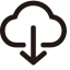 Download 1 Icon, arrow,cloud,download