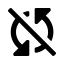 Sync Off Icon, disabled,off,sync