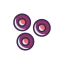 Blood Cells Icon, blood cells,hematology,medical