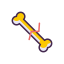 Bone Fracture Icon, bone fracture,bone,injury