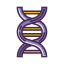 DNA Icon, DNA,genetics,molecular
