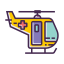 Emergency Chopper Icon, emergency,helicopter,medical