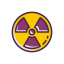 Radioactive Icon, nuclear,radiation,radioactive