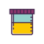 Urine Sample Icon, urine sample,urinalysis,medical