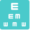 Eye Chart Icon, eye chart,vision