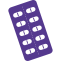 Pill Blister Icon, medication,pill