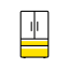 Refrigerator Icon, fridge,home appliance,refrigerator