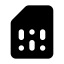 Round Sim Card Icon, card,sim card