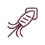Grilled Squid Icon, grilled squid,seafood