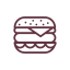 Hamburger Icon, fast food,hamburger