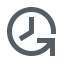 Counterclockwise Icon, clock,counterclockwise,rotation