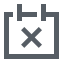 Delete Calendar Icon, calendar,delete,event