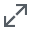 Expand Icon, expand,resize,arrows