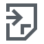 Import File Icon, import,file,arrow