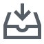 Inbox Icon, arrow,inbox,incoming