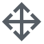 Move Icon, arrow,drag,move