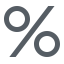 Percentage Icon, percentage,ratio,value