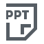 PPT Icon, file,ppt,presentation