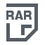 RAR File Icon, RAR,compressed,file