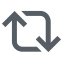 Retweet Icon, arrows,repeat,retweet