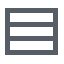 Rows Icon, lines,list,rows