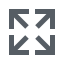 Scale Up Icon, arrows,resize,scale up