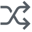 Shuffle Icon, arrows,random,shuffle