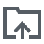 Upload Folder Icon, arrow,folder,upload