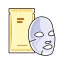 Face Mask Sheet Icon, face mask,skincare