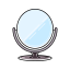 Hand Mirror Icon, hand mirror,makeup
