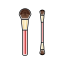 Makeup Brushes Icon, makeup brushes,makeup