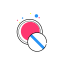 Compact Powder Icon, compact powder,powder