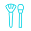 Makeup Brushes Icon, makeup brushes,makeup tool