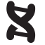 DNA Icon, DNA,genetics,biology