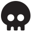 Skull Icon, anatomy,danger,skull