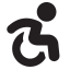 Wheelchair Active Icon, accessibility,fitness,wheelchair