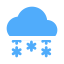 Blizzard Cloud Icon, blizzard,cloud,snow