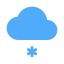 Light Snow Cloud Icon, cloud,light snow,snow