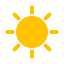 Sunny Sun Icon, sun,sun rays,sunny