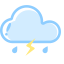 Thunderstorm Icon, thunder rain,thunderstorm,weather